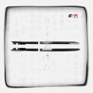 ใส่ได้พอดีกับฮอนด้า Civic Gen 11 FE1ซีดานรุ่นเพียง Type-R สไตล์ ABS ชุดกระโปรงข้างพลาสติกสีดำเงา - Product Image 1