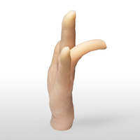 Prótesis de Mano Artificial Decorativa de Silicona, Prótesis de Brazo de Color Personalizado