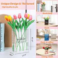 Dropshipping Shopify Vase à fleurs en forme de livre, décor d'étagère mignon, vase à fleurs unique pour la décoration intérieure et la saveur culturelle