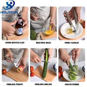 Râpe à Concombre Plate en Acier Inoxydable Manuelle pour Cuisine Domestique avec Poignée en Silicone Antidérapante pour Fruits et Légumes - Product Image 6