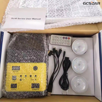 Sistema de Luz Solar Portátil con Panel Solar Plegable, Batería Integrada y Múltiples Modos de Iluminación para Exteriores