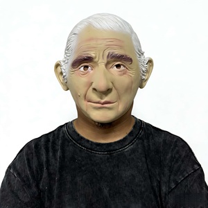 Maschera Realistica in Lattice per <span class=keywords><strong>Viso</strong></span> Intero, Accessorio per Costume di Halloween e Feste in Maschera - Product Image 1