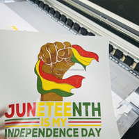 Transferts DTF Juneteenth en gros pour T-shirts – Imprimés sérigraphiques lavables et résistants aux fissures