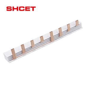 Barre omnibus isolante à dents 1P 2P 3P 4P, type broche et fourche, en cuivre pour usage domestique, 63A 80A 100A, pour applications électriques - Product Image 2