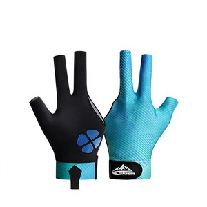 Gants de billard XG77 durables et respirants en nylon à 3 doigts, pour main gauche/droite, usage bureau et sport - Product Image 4