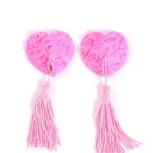 Jouets romantiques pour femmes, autocollants romantiques pour la poitrine, autocollants SM pour les seins, autocollants en silicone en forme de cœur pour les mamelons, accessoires pour la poitrine - Product Image 1