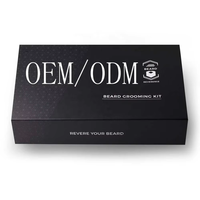 Kit de Soins de la Barbe Naturel OEM/ODM Marque Blanche, Lavant et Huile de Croissance pour une Soin Nourrissant de la Barbe Masculine