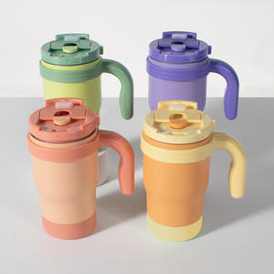 Vaso Térmico Infantil de Acero Inoxidable 304 a Prueba de Fugas con Pajita y Asa, Botella para Niños - Product Image 4
