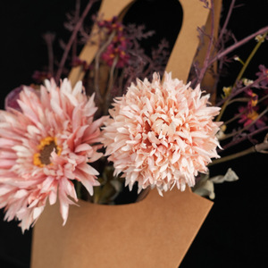 Sac fourre-tout en plastique Plain Realm pour fleurs artificielles, 7 pouces, style coréen, pour arrangements floraux, sac cadeau, décoration de mariage et de maison, teinture - Product Image 4