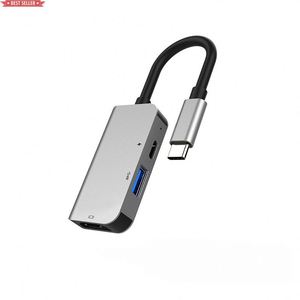 Personnalisation Adaptateur de lecteur de carte Usb C 3 en 1 Adaptateur Mac Multiport Ordinateur portable Port Usb Expander Convertisseur de charge USB 3.0 Dock Hub - Product Image 3