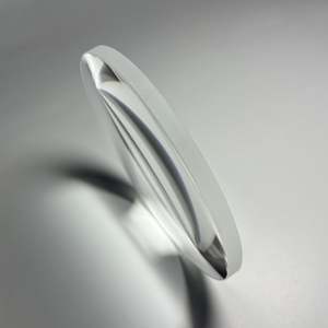 Lentille convexe achromatique fendue en matériau BK7 avec revêtement antireflet, longueur focale personnalisée OEM, haute précision, qualité de surface 40-20 - Product Image 2