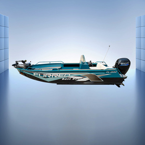 Bateau à moteur en aluminium Furreo, nouveau design, 6m, moteur essence 150CV, pour 4 passagers, certifié CE, classe D, bateau de pêche européen - Product Image 5