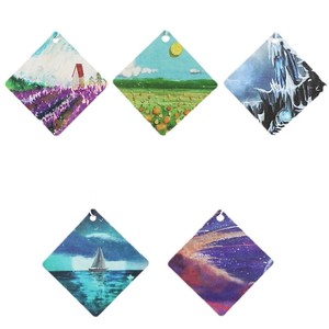 8 carte di profumo per <span class=keywords><strong>auto</strong></span> con Logo personalizzato di lusso profumate per casa e Hotel aromaterapia con profumo di pera prodotto prodotto - Product Image 1