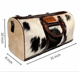 Sac de voyage en cuir véritable, compagnon de voyage haut de gamme pour le style et la fonctionnalité - Product Image 3