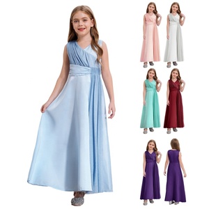 Últimos Diseños de Vestidos para Niñas de 6 a 14 Años para Fiesta de Noche Cumpleaños Boda Graduación Baile y Dama de Honor - Product Image 1