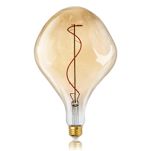 Amber Edison <span class=keywords><strong>Led</strong></span> Cổ điển vàng bóng đèn dây tóc trong nhà AC Powered a165s xoắn ốc bóng đèn dây tóc E27 giáng sinh Glass Đèn trang trí - Product Image 1