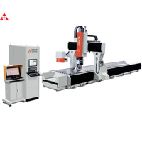 Pusat Pemesinan Gantry CNC 5 Axis untuk Profil Aluminium Energi Baru Transportasi Rel untuk Jendela dan Pintu