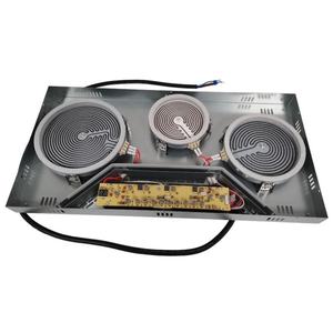 Nouvelles Tendances Plaque de cuisson vitrocéramique encastrable 3800W à 2 brûleurs, multifonction électrique, pour usage domestique - Product Image 5