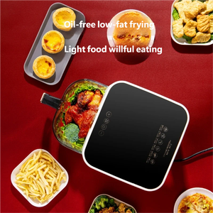 Nouvel Arrivage Friteuse à Air Professionnelle Sans Huile Carrée 4.1-5L, Appareil de Cuisine Électrique Numérique Tendance 2026 - Product Image 3