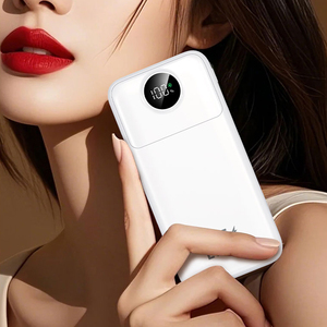 Banque d'alimentation portable OEM 20000 mAh en gros, nouveau chargeur de <span class=keywords><strong>batterie</strong></span> <span class=keywords><strong>externe</strong></span> pour mobile avec double sortie USB et interface d'entrée - Product Image 4