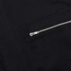 แจ็กเก็ตลำลองผ้ายีนส์ผ้าใบสำหรับผู้ชายเสื้อแนวสตรีทพร้อมของตกแต่งปัก - Product Image 3