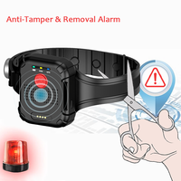 Système de suivi des détenus par GPS étanche IP68, bracelet GPS anti-effraction pour la cheville, traceur électronique