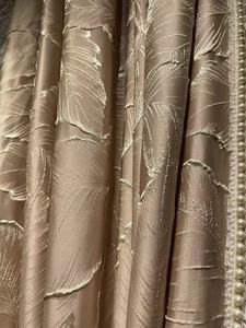 Nouveau lancement en 2022 poudre <span class=keywords><strong>de</strong></span> perle douce Style Simple fil occultant <span class=keywords><strong>de</strong></span> haute précision tissu teint pour rideaux et couvre-lits - Product Image 2