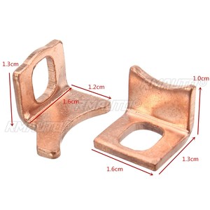 Kit de reparación y reconstrucción de solenoide de arranque (2 piezas) con contactos y émbolo para Toyota y Subaru - Product Image 6