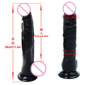 Wholesale Harness Strap-On Long Huge Rubber <strong>Penis</strong> Dildo with Belt Sex Toys - Product Image 5