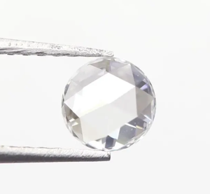 100% Diamante suelto natural 0.254 Ct. Diamante suelto natural de corte Rosa redondo blanco, 5 mm F/G Color VS Claridad Diamante natural - Product Image 3