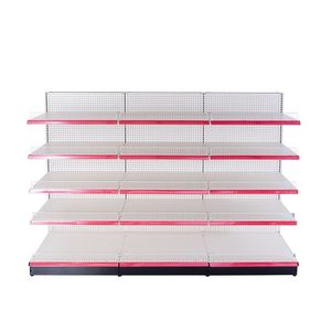 Heavy-Duty Supermarket Shelves <strong>Metal</strong> Gondola <strong>Shelving</strong> for Gift Shop Store Superstore Regale Rack Shelf for Shop Gondola <strong>Storage</strong> - Product Image 6