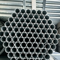 Tuyau en acier galvanisé à chaud ERW de 2, 3, 4, 5, 6 et 8 pouces, tube rond GI pour support structurel et extérieur