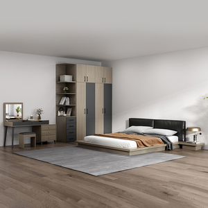 Bedroom Furniture <b>Storage</b> Solid Wood Platform <b>Bed</b> Modern King Size for Hotel Homestay or Home Use BZ-110 Solid Wood <b>Bed</b> Frame Mo - Product Image 2