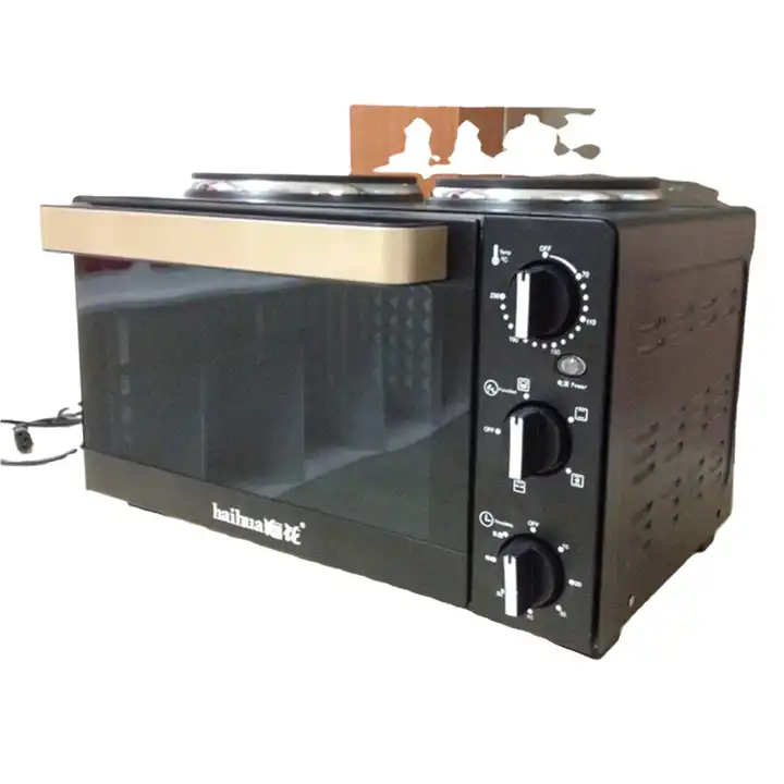 hot 21l/23l portable oven with table