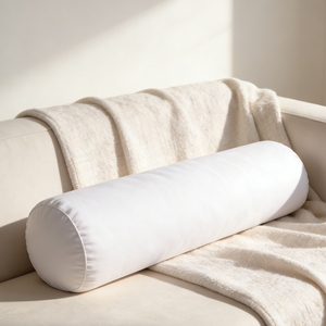 Almohada de Soporte para Cuello, Espalda, Piernas, Rodillas y <span class=keywords><strong>Brazos</strong></span> de 40*100cm, Almohada Cervical Redonda Larga, Cojín Cervical y Lumbar de Microfibra - Product Image 6