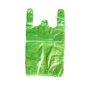 Bolsas de Compra Reutilizables de HDPE/LDPE para Supermercado, Tipo Camiseta, de Alta Calidad, Moldeadas por Soplado, con Corte Personalizado <span class=keywords><strong>BKL</strong></span> - Product Image 1