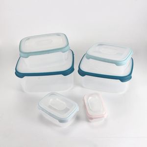 PP Plastic Rectangular Storage <b>Box</b> Leakproof Food Storage <b>Container</b> Meal Fresh Bento Crisper Lunch <b>Box</b> - Product Image 5