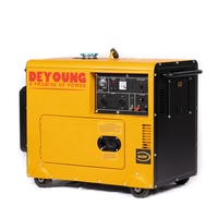 5KW Sessiz dizel jeneratör için dijital panel satış
