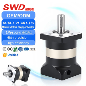 Hộp số hành tinh xoắn ốc chính xác pf80 cho động cơ servo 750W giảm tốc hành tinh trong tỷ lệ tốc độ thiết bị công nghiệp 1-100 - Product Image 1