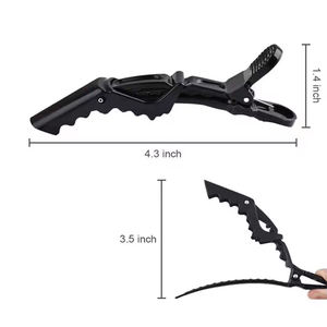 Accesorios de moda DIY horquillas <span class=keywords><strong>barber</strong></span>ía salón herramientas colorido seccionamiento cocodrilo pinza de pelo - Product Image 1