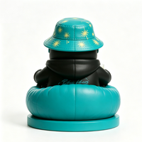 Figurines en PVC écologiques de 8,5 cm, Chill Vibes, en forme d'œuf, en boîte mystère, jouets promotionnels, jouets d'art de collection personnalisés par des designers