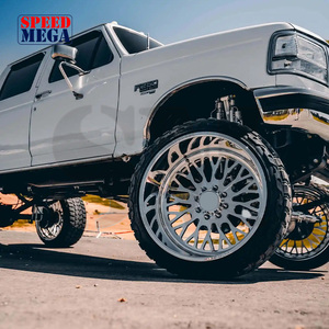 Jantes auto personnalisées à profil concave profond, jantes en alliage forgé, SUV, tout-terrain, camion 4x4, 6x6, 22x12, 24x14, 26x14, 26x16, 5x127 pour Ford F-y - Product Image 1