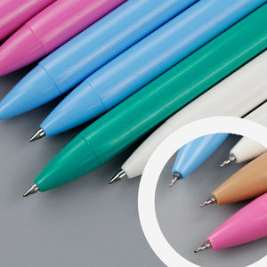 Gran oferta, bolígrafo de tinta de Gel a base de agua, bolígrafo retráctil Macaron, bolígrafo de Gel Kawaii al por mayor con logotipo personalizado - Product Image 5