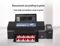 Appliquer à Epson Inkjet L805 Printer Cd Dvd Printer A4 Sublimation Digital Print Marketing Wireless Hot Key Plate Paper Ink