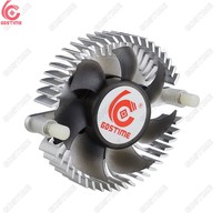 Ventilateur de refroidissement, ordinateur portable avec carte VGA ronde, processeur, 2 broches, 12V 5V 55MM 50mm PI, dissipateur thermique