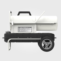 Chauffage portable industriel BGE 30KW, nouveau design, pour serres agricoles, au diesel et au kérosène