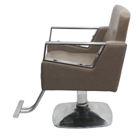 Fauteuil de Barbier Hydraulique Classique Marron Moderne pour Salon de Coiffure – Vente en Gros pour Coiffeurs