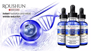 Özel etiket yüksek doz Retinoid yüz Serum Anti kırışıklıklar ve çizgiler Coq10 geliştirir Uv hasarlı cilt Anti-Aging yabanmersini serum - Product Image 3