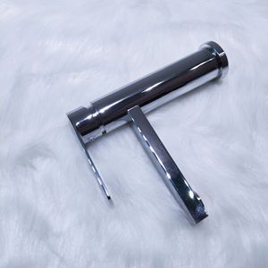 Thiết Kế Hiện Đại Nóng Lạnh Brass Lưu Vực Vòi Nước Với Thép Không Gỉ Vuông Vòi Phun Duy nhất-Lỗ Rửa Lưu Vực <span class=keywords><strong>Tap</strong></span> Cho Phòng Tắm Tủ - Product Image 3