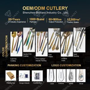 Juego de Cubiertos de Acero Inoxidable 18/10 con Mangos de Bambú <span class=keywords><strong>Sabre</strong></span> - Pottery Barn - Product Image 5